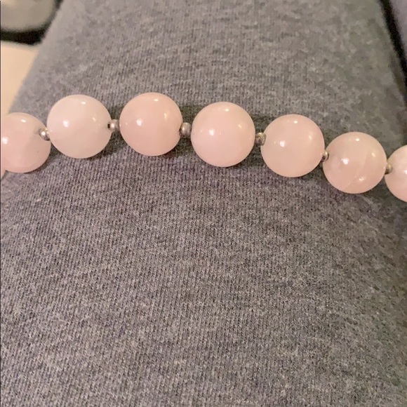 Moonstone Stone Bead Necklace - Picture 4 of 4